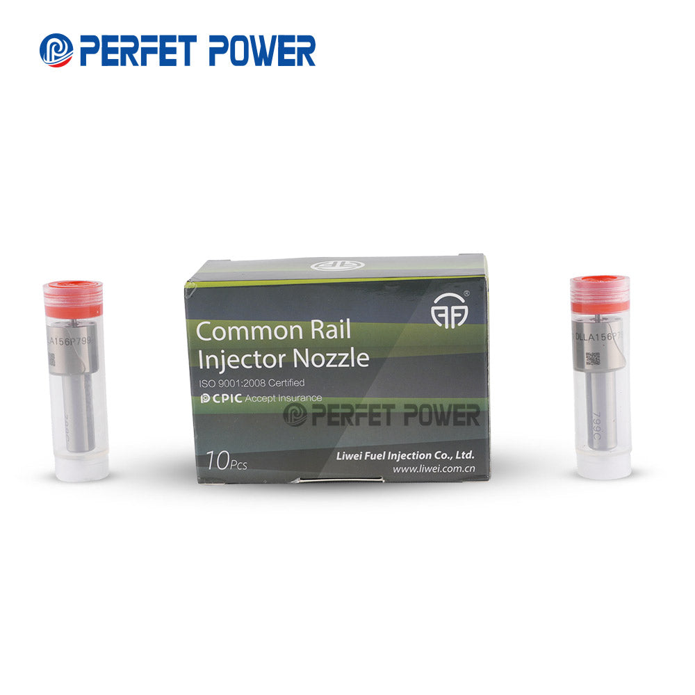 China made new injector nozzle DLLA156P799 Liwei nozzle 093400-7990 for fuel injector 095000-5000 8-97306071-0