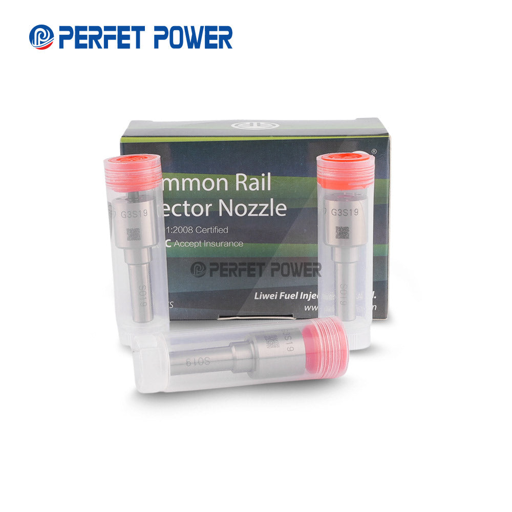 China made new G3 injector nozzle G3S19 Liwei nozzle 293400-0190 for fuel injector 295050-0590 295050-0860
