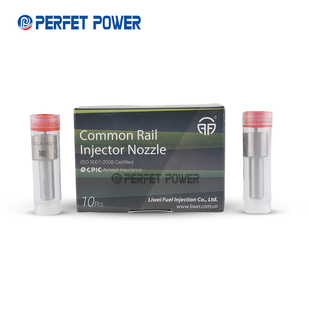 China made new injector nozzle DLLA142P852 Liwei nozzle 093400-8520 for fuel injector 095000-1211 095000-0809 6156-11-3300