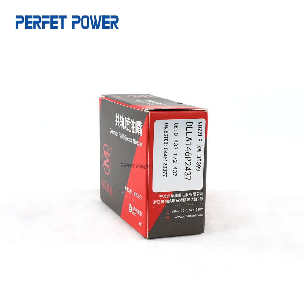 China New DLLA146P2437 XINGMA Diesel Fuel Injector Nozzle 0433172437 for 120 # 0445120377 ISL Diesel Injector