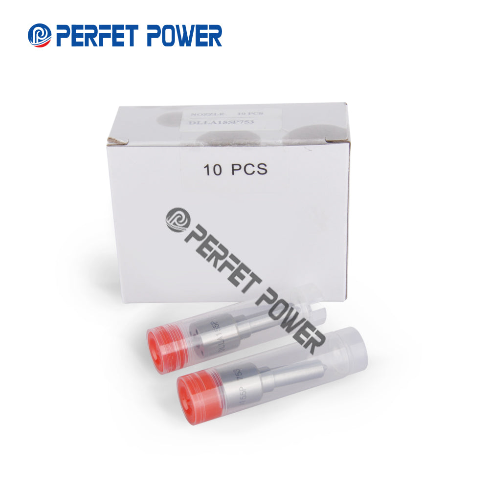 China Made New Diesel Fuel Injector Nozzle DLLA155P753 For Injector 09500-0750 23670-30020 39025 39026