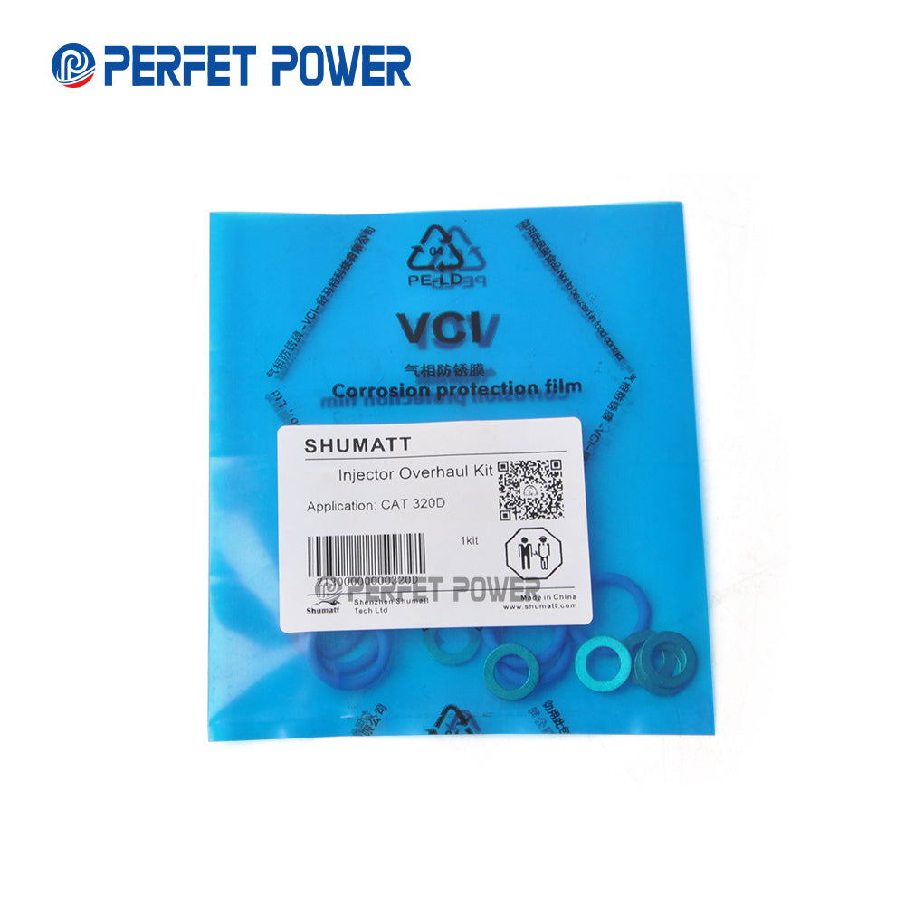 6bags Hot Selling Free Shiping Good Quality Brand New Diesel Common Rail Injector Repair Kit for 320D Fuel Injector