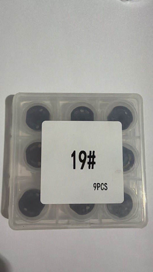 07# Diesel Fuel Injector Control Valve Plate China New 07# Orifice Plate  10g 2*2*1cm for G2 # Diesel Injector