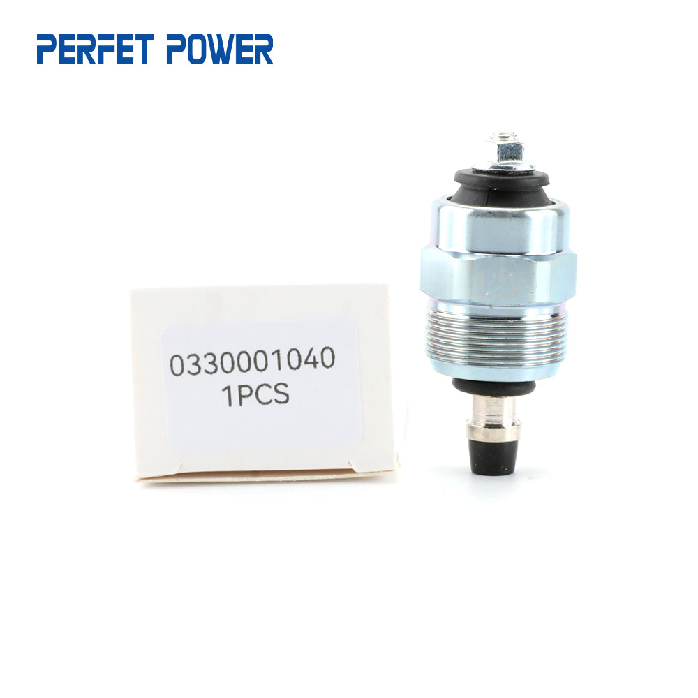 0330001040 Common Rail Solenoid Valve China New 12 V Injection Pump Solenoid Valve for 0330001040 Diesel Injector