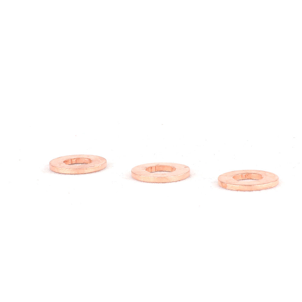 100pcs/Bags China New  Copper gasket for nozzle of fuel injector dimension  15*7*1.5 mm