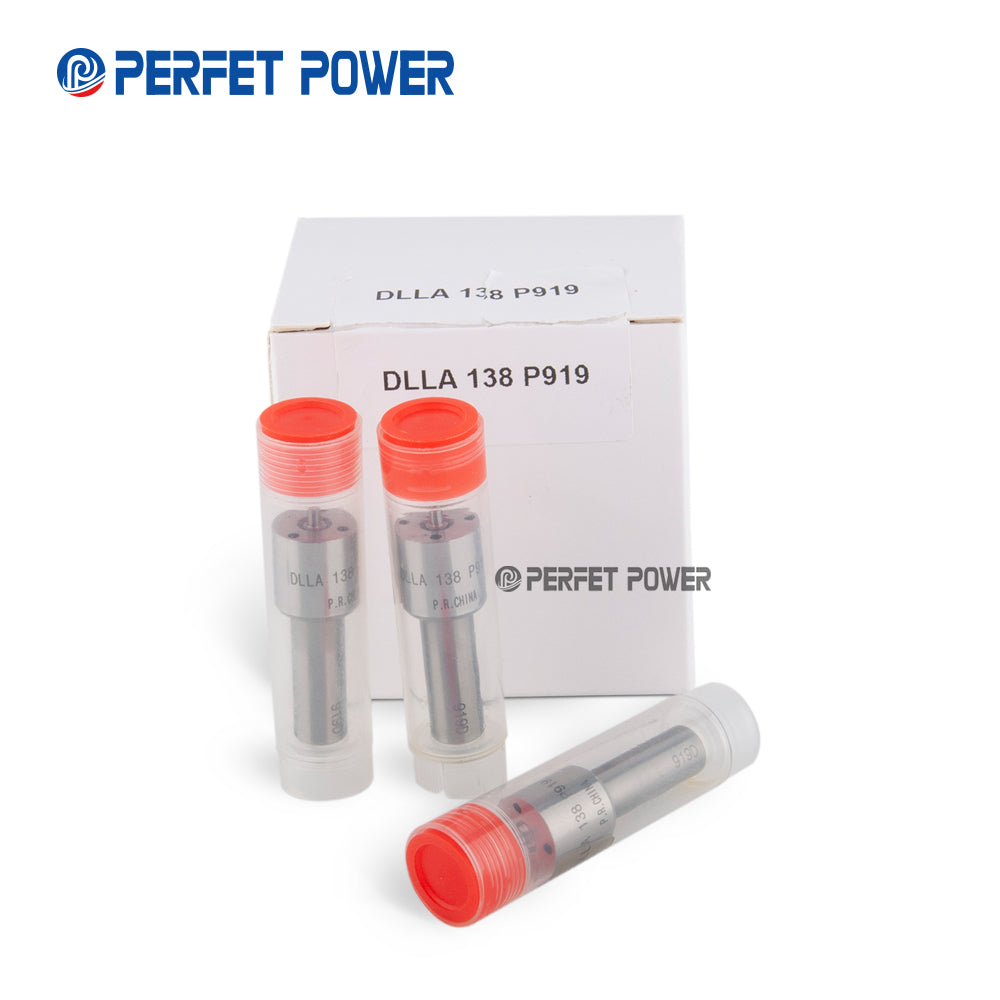 DLLA138P919 Common Rial Injector Nozzle China New Diesel Injector Nozzle 093400-9190 for 095000-6120 6261113100 Diesel Injector