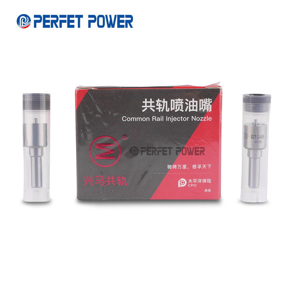 China made new Xingma G3 nozzle G3S48 injector nozzle 293400-0480 for fuel injector 0933 04T 06336 & injector 295050-0930 8-98178247-3TD