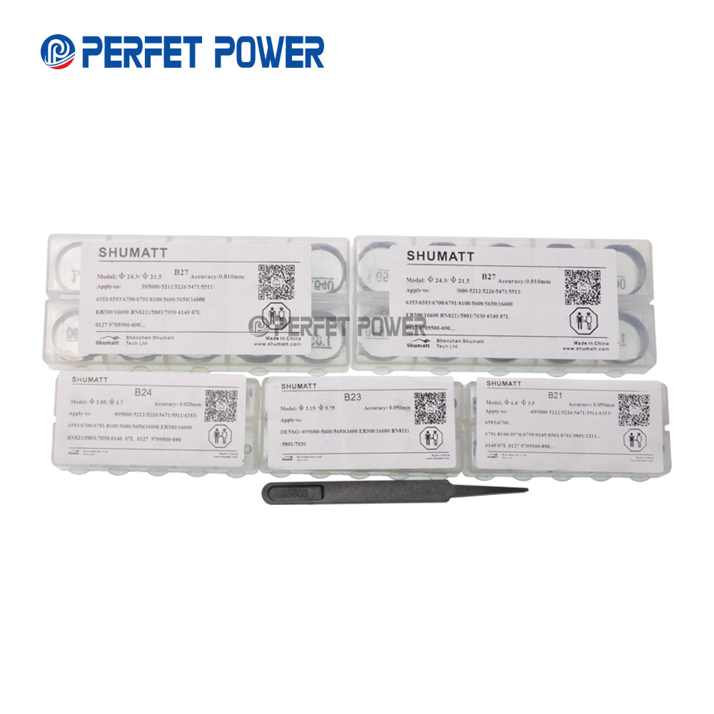 Common Rail CR injector adjusting shim/gasket  B21 B23 B24 B27（400 pcs）