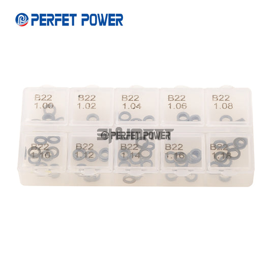 Common Rail Injector Repair Adjustment Gasket B22 (100 pieces)