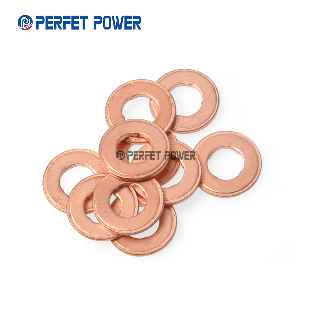 China Made New Common Rail Fuel Injector Heat Shield Sealing Ring F00RJ01453 Copper Gasket & Shim  for 0445110 Series Injectors