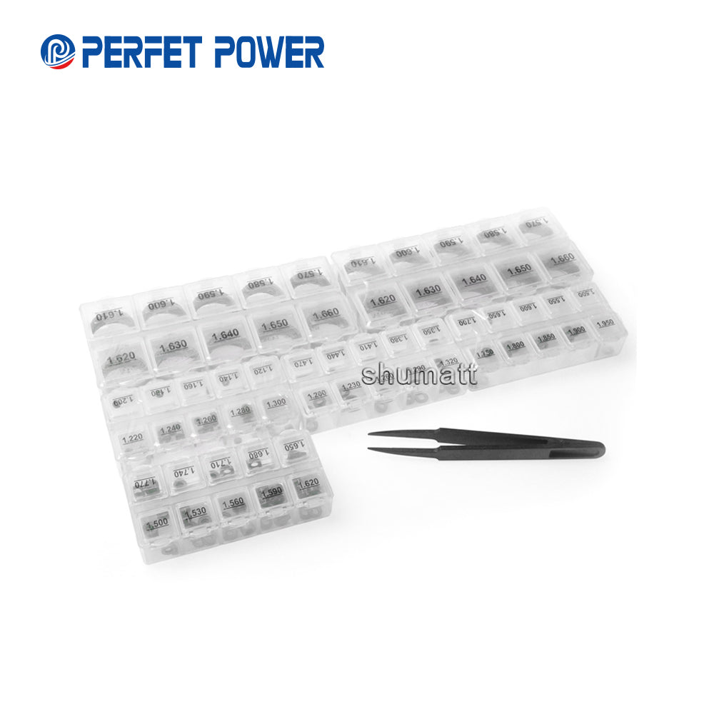 Common Rail Injector Adjusting Shims (400 pcs) for B21 B23  B24 B27 valve