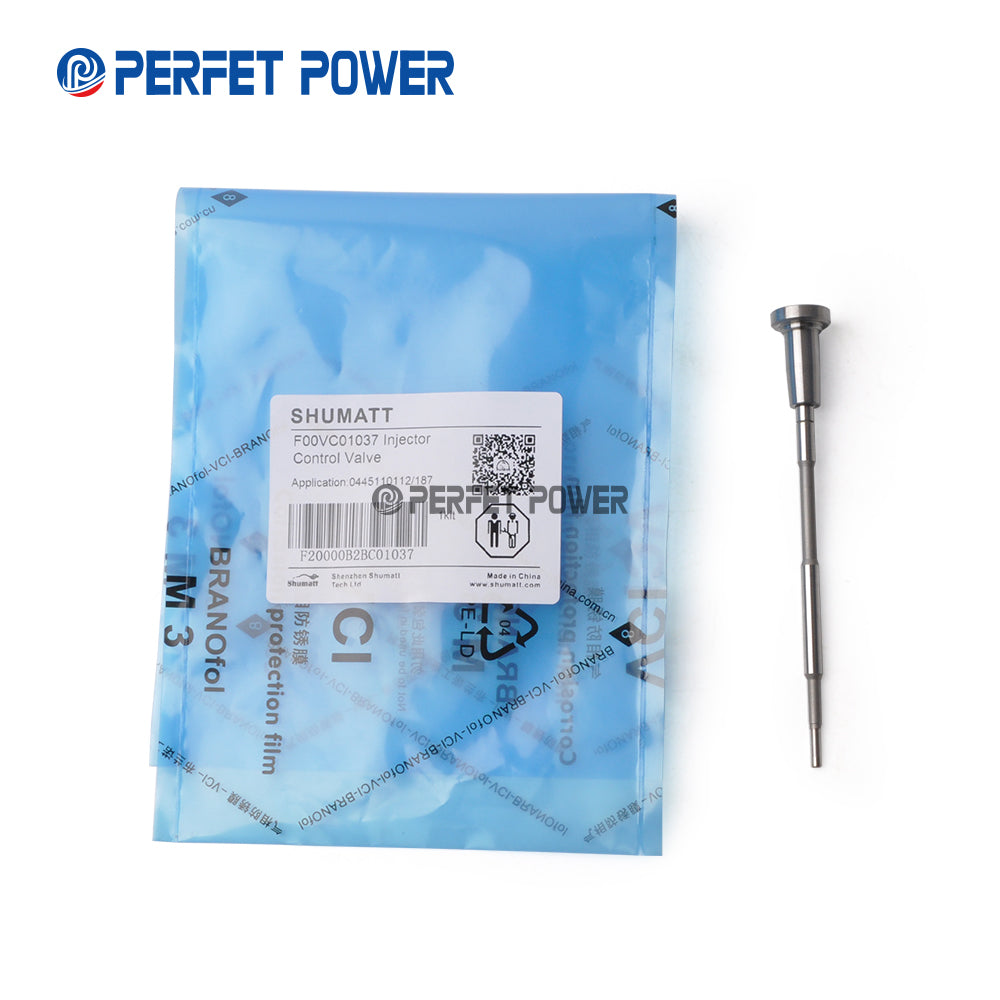 Common Rail Control Valve Set Assembly  F00VC01037 & Injector Spare Part for Injector 0445110112  0445110187