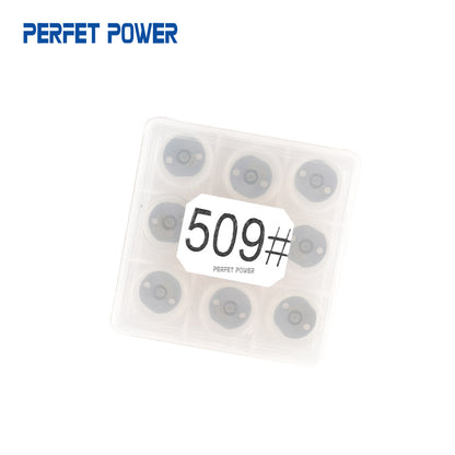 509# Injector Control Valve Orifice Plate China New 509# Common Rail Orifice Valve Plate 10g 2*2*1cm for  G3 #  Diesel Injector