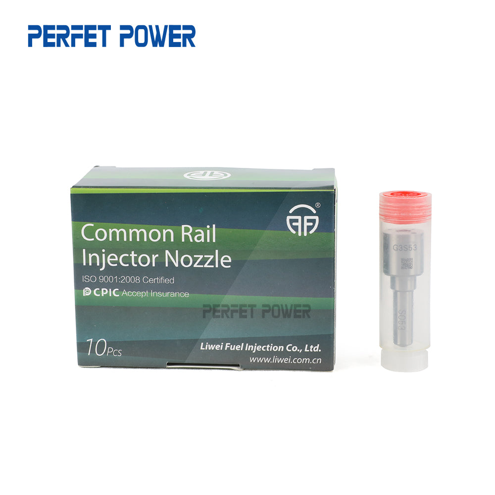 G3S92 Common Rial Injector Nozzle China Made LIWEI Fuel Injector Nozzle 293400-0920 for G3 # 8-98246751-0 4JJ1 Diesel Injector