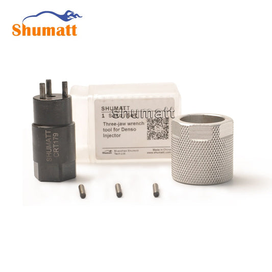 Common Rail Tool Three-jaw 3 PIN  Injector Assembly Dismounting Disassemble Professional Repair Kits Set CRT179