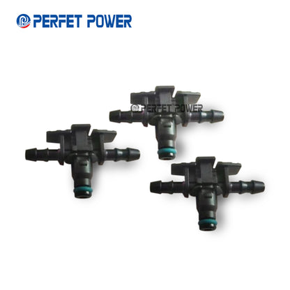 Common Rail Injector Return Oil Backflow Pipe Connector L T Type Plastic Tee Joint for s1emens Series Injector 10pcs Bag